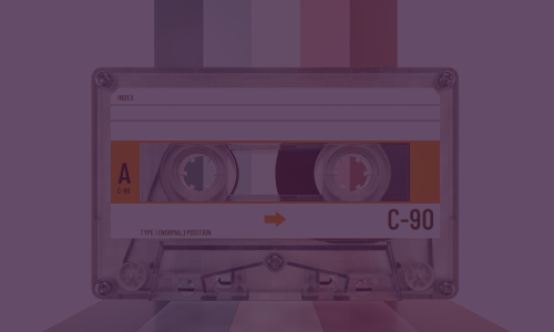 Image showing a cassette player to represent nostalgic marketing